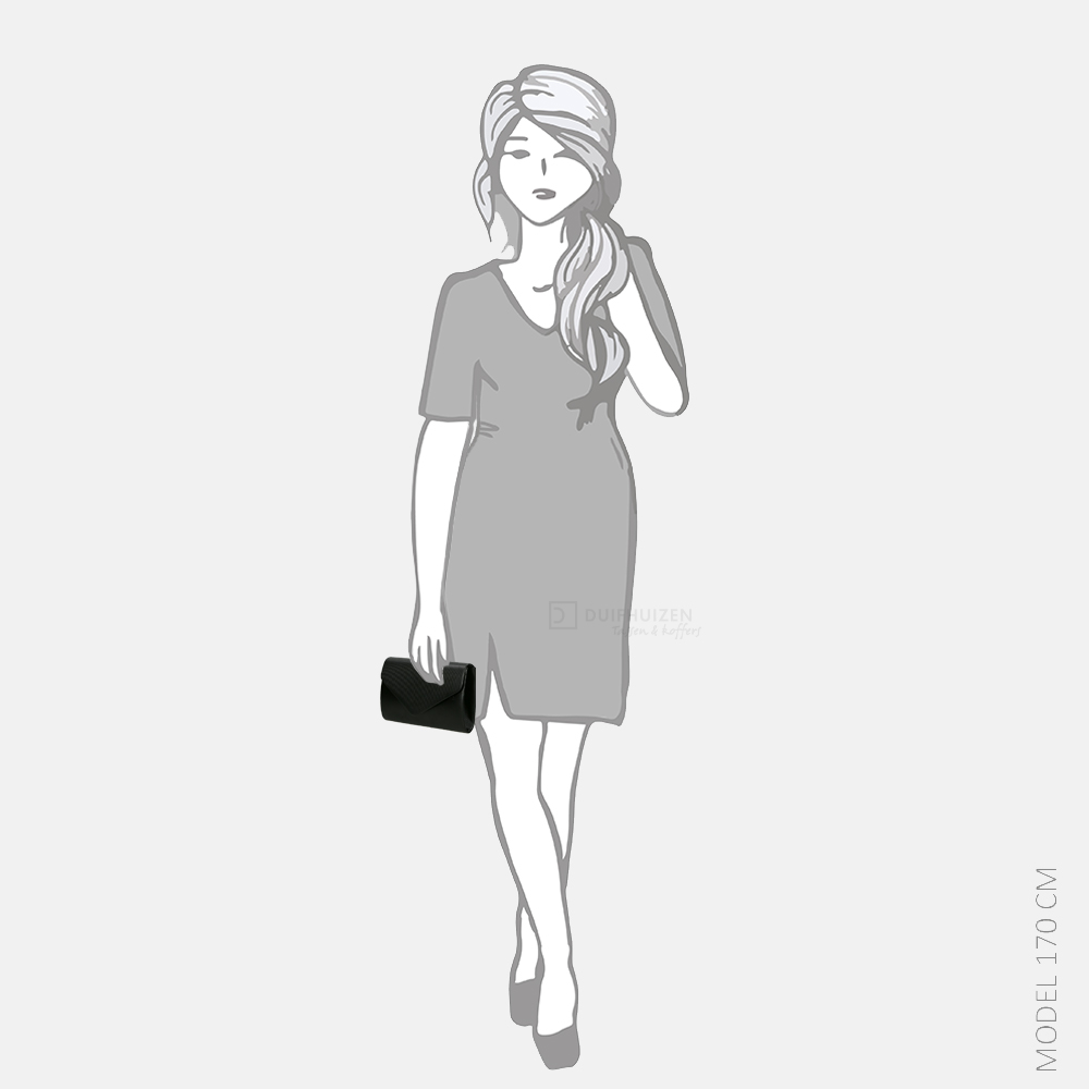 Firenze clutch black bij Duifhuizen