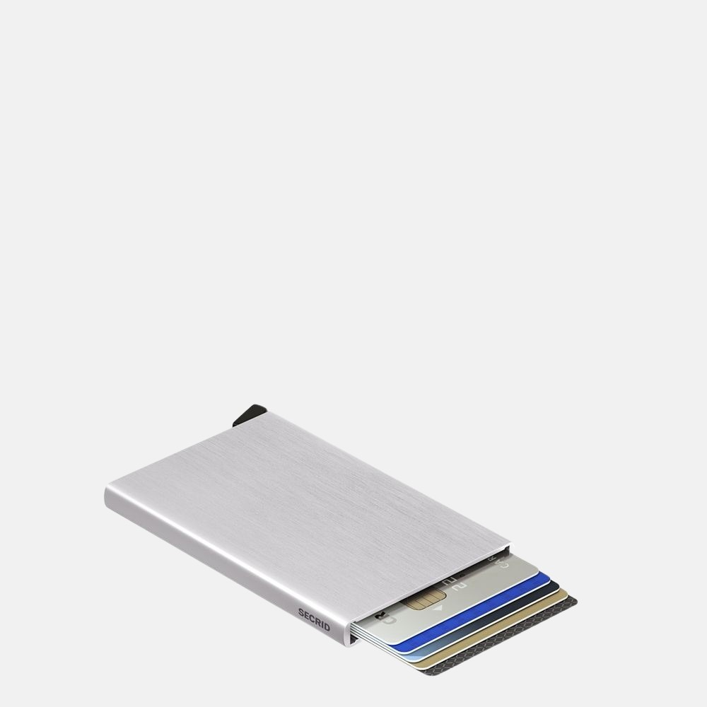 Secrid Cardprotector pasjeshouder silver brushed bij Duifhuizen