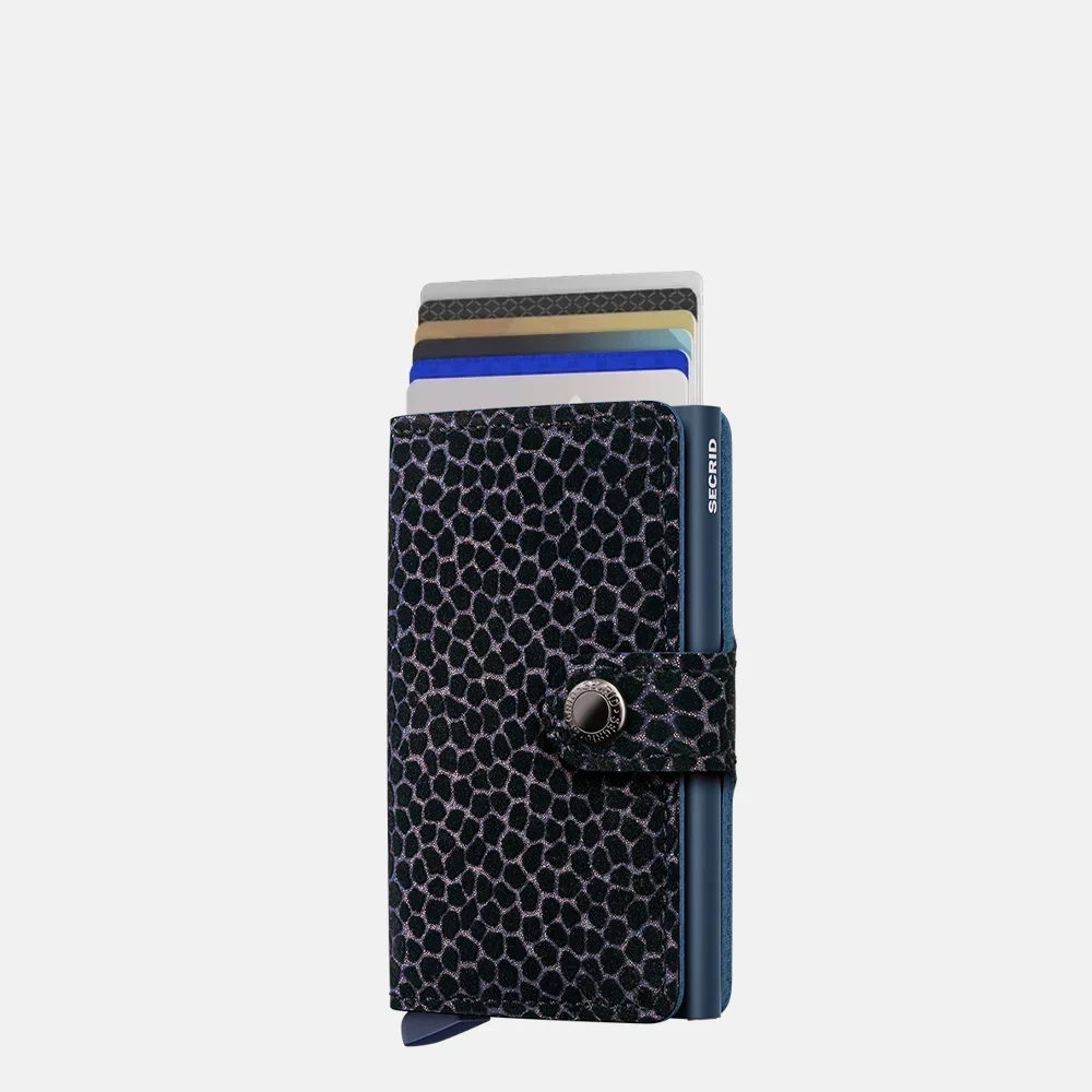 Secrid Miniwallet pasjeshouder giraffina blue bij Duifhuizen
