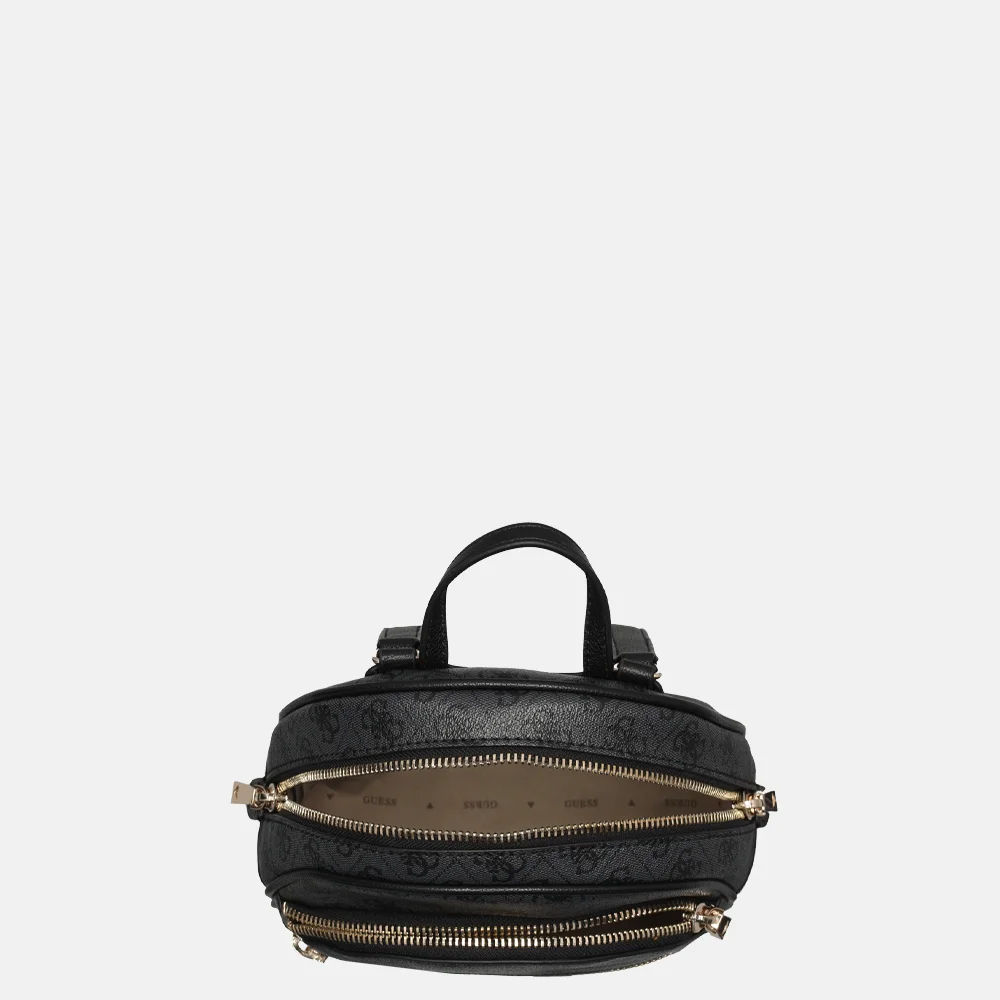 Guess Manhatten II rugzak Coal Logo bij Duifhuizen