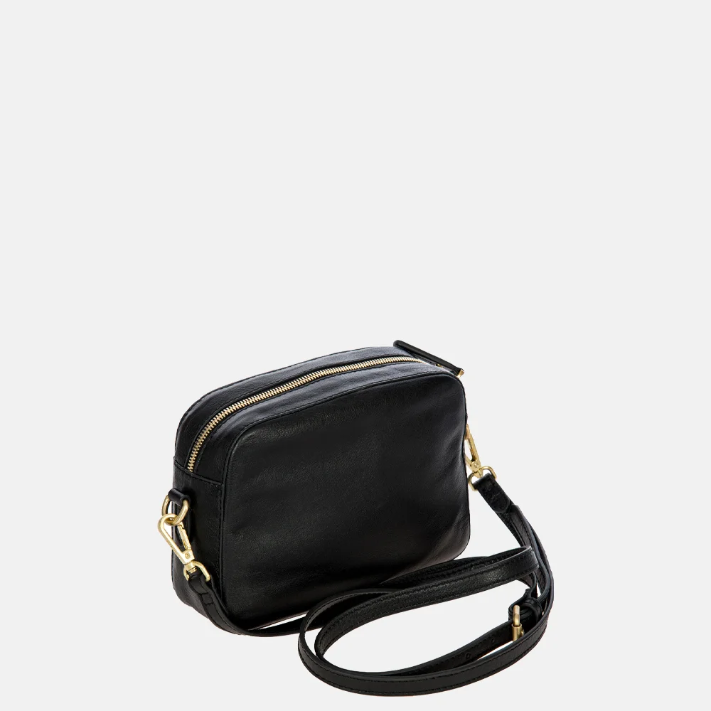 Bric's Volterra crossbody tas nero bij Duifhuizen