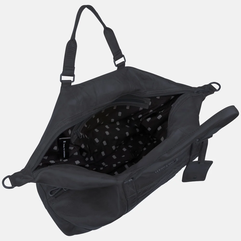 Legend Clay weekendtas zwart bij Duifhuizen