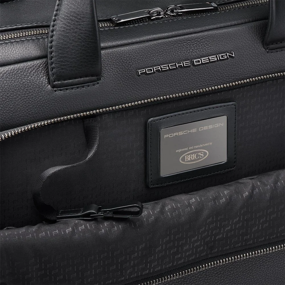 Porsche Design Roadster laptoptas M black bij Duifhuizen