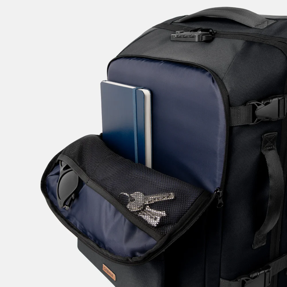 Cabaia Soft Suitcase handbagage koffer 55 cm berlin bij Duifhuizen