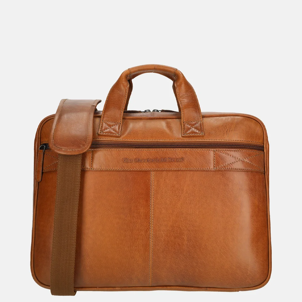 Chesterfield Novum laptoptas 15 inch cognac