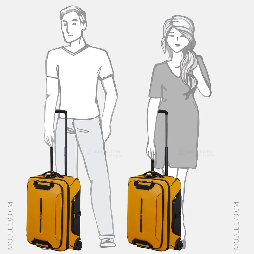 Samsonite Ecodiver reistas op wielen 55 cm TSA yellow bij Duifhuizen