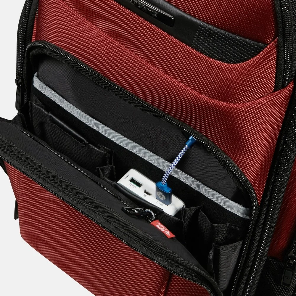 Samsonite Pro-Dlx 6 rugzak 15.6 inch red bij Duifhuizen
