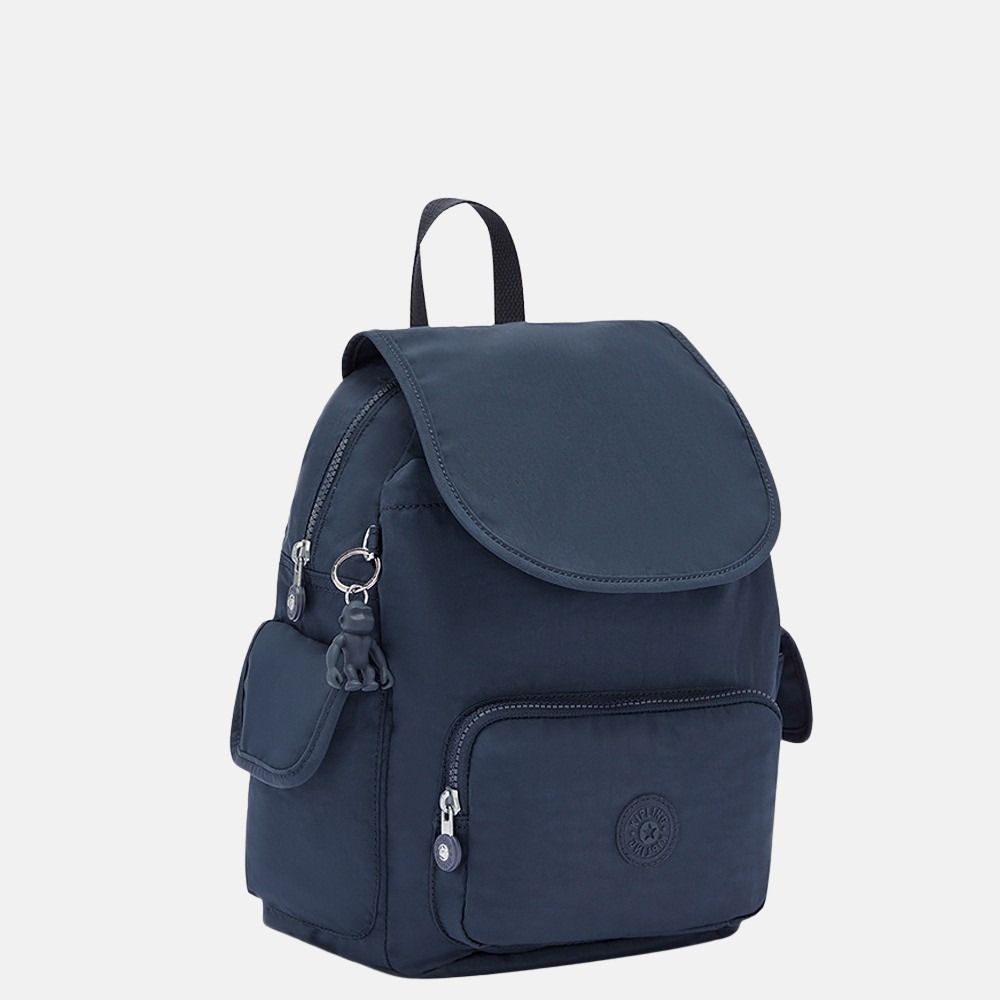 Kipling City Pack rugzak S blue bleu bij Duifhuizen
