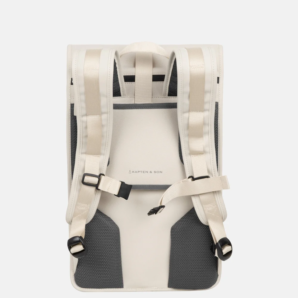 Kapten & Son Lund Pro laptoprugzak sandstone bij Duifhuizen