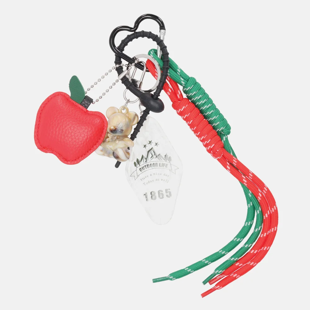 Beagles bag charm/tassenhanger multi