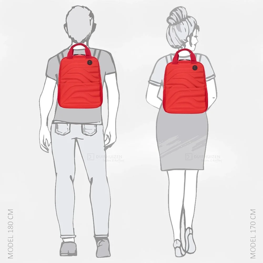 Bric's Necessaire rugzak red bij Duifhuizen