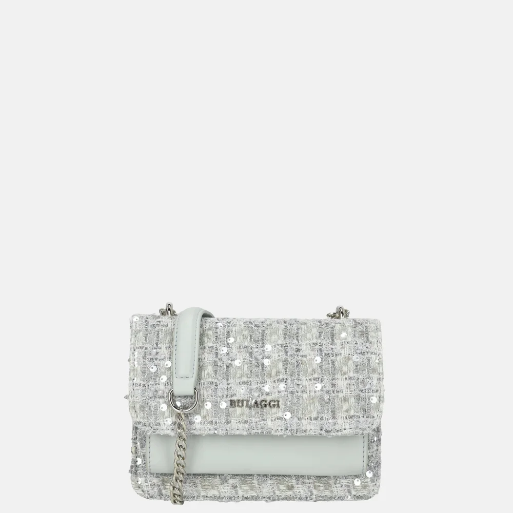 Bulaggi Carly crossover crossbody tas zilver bij Duifhuizen