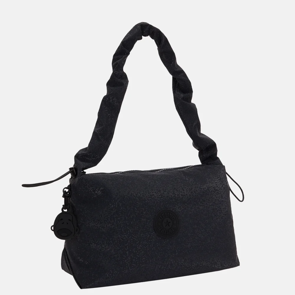 Kipling Gorilla schoudertas shiny pixel bij Duifhuizen