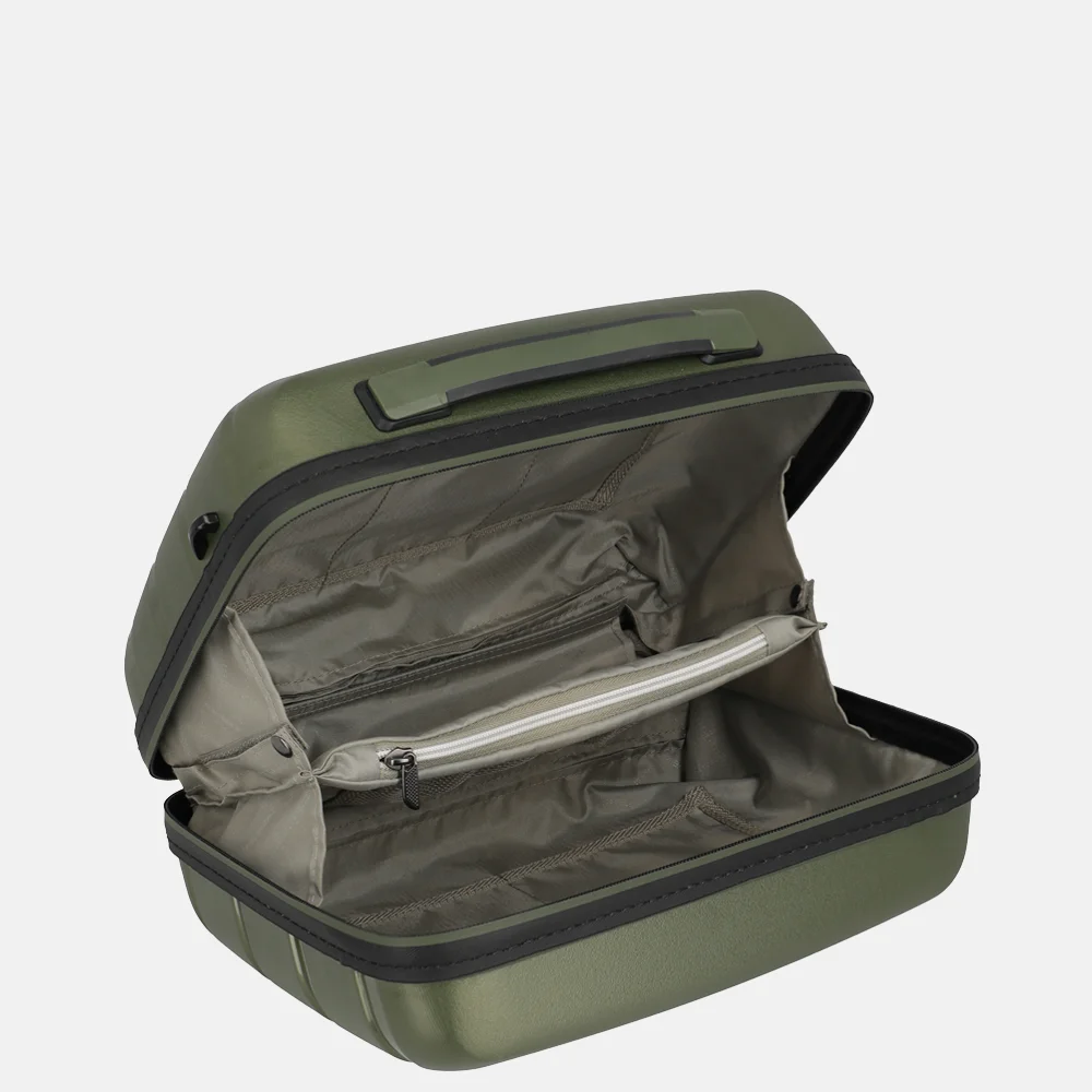 Travelite Air Base beautycase olive bij Duifhuizen