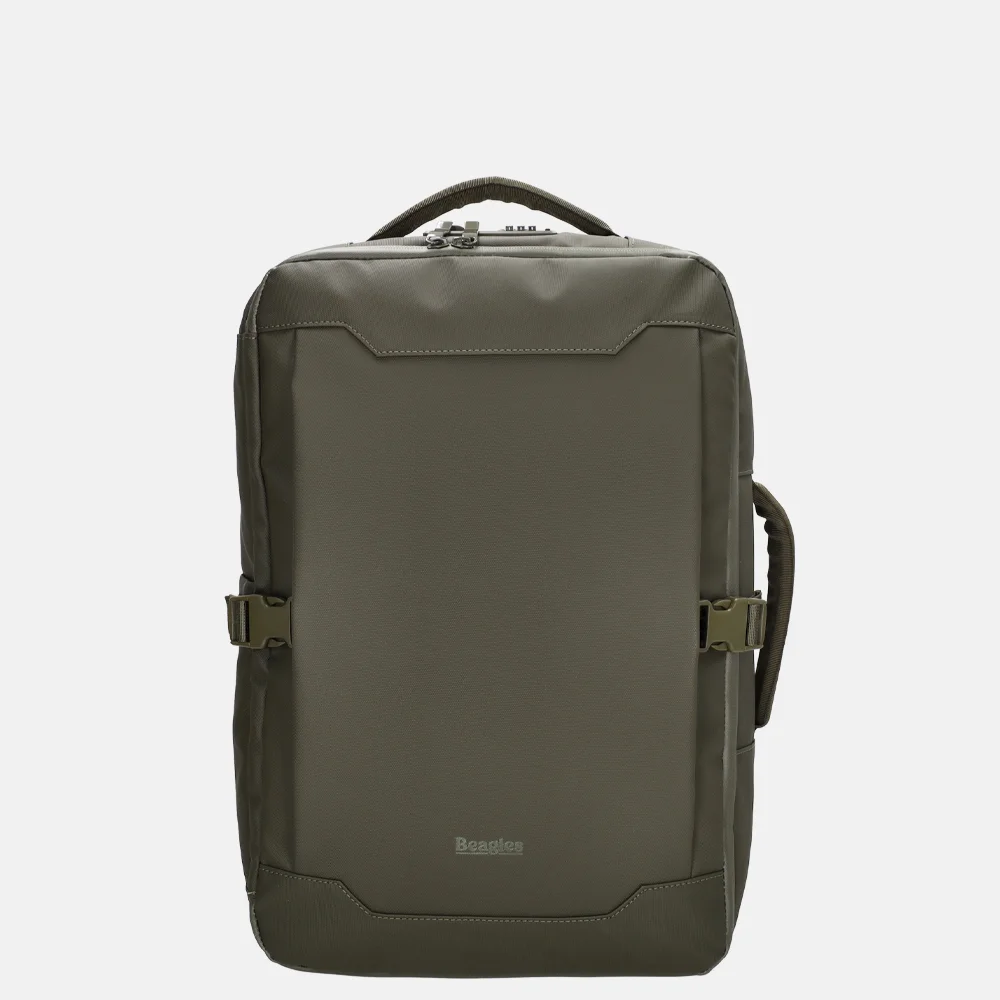 Beagles laptoprugzak 15 inch olijfgroen