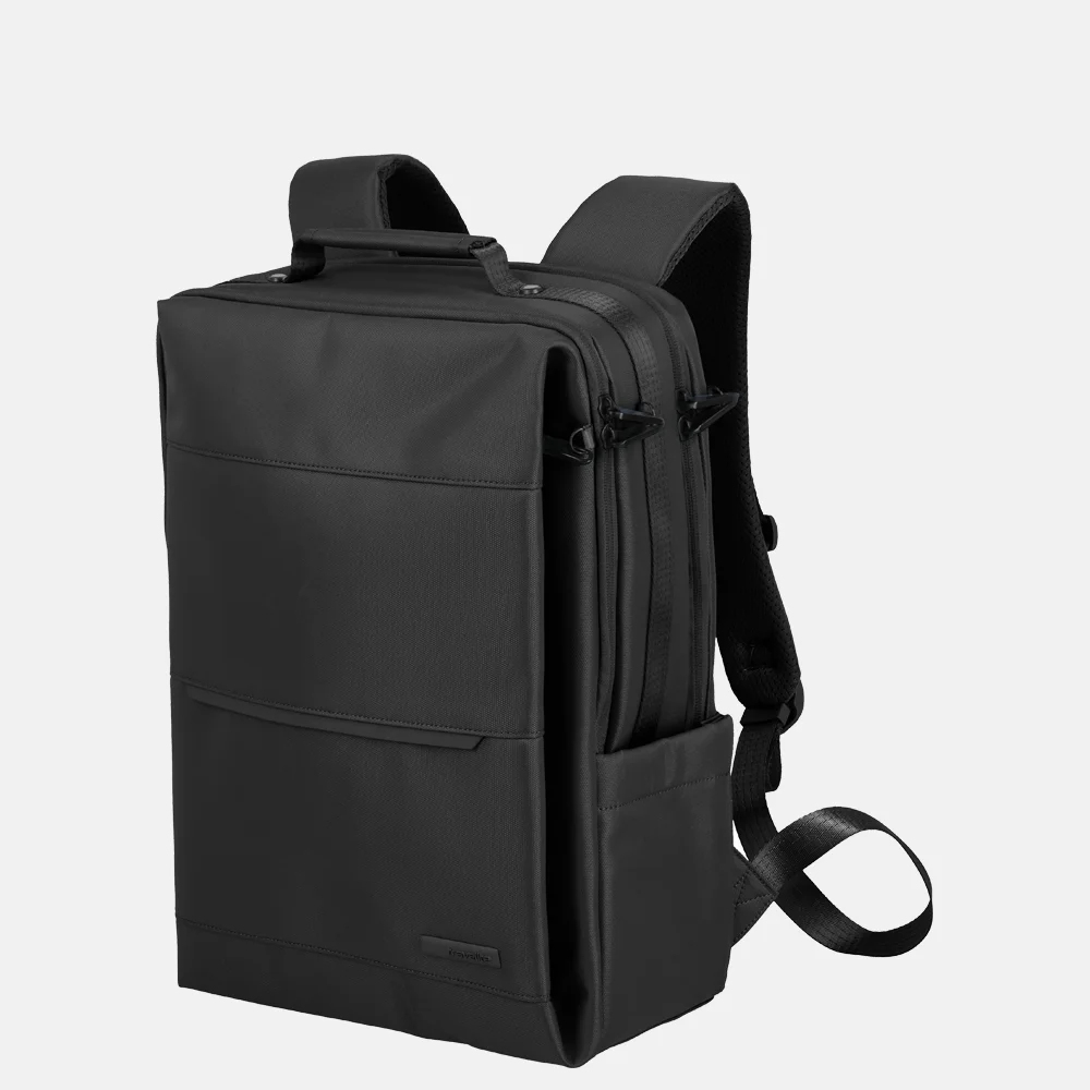 Travelite Workfloow laptoprugzak 15 inch M black bij Duifhuizen