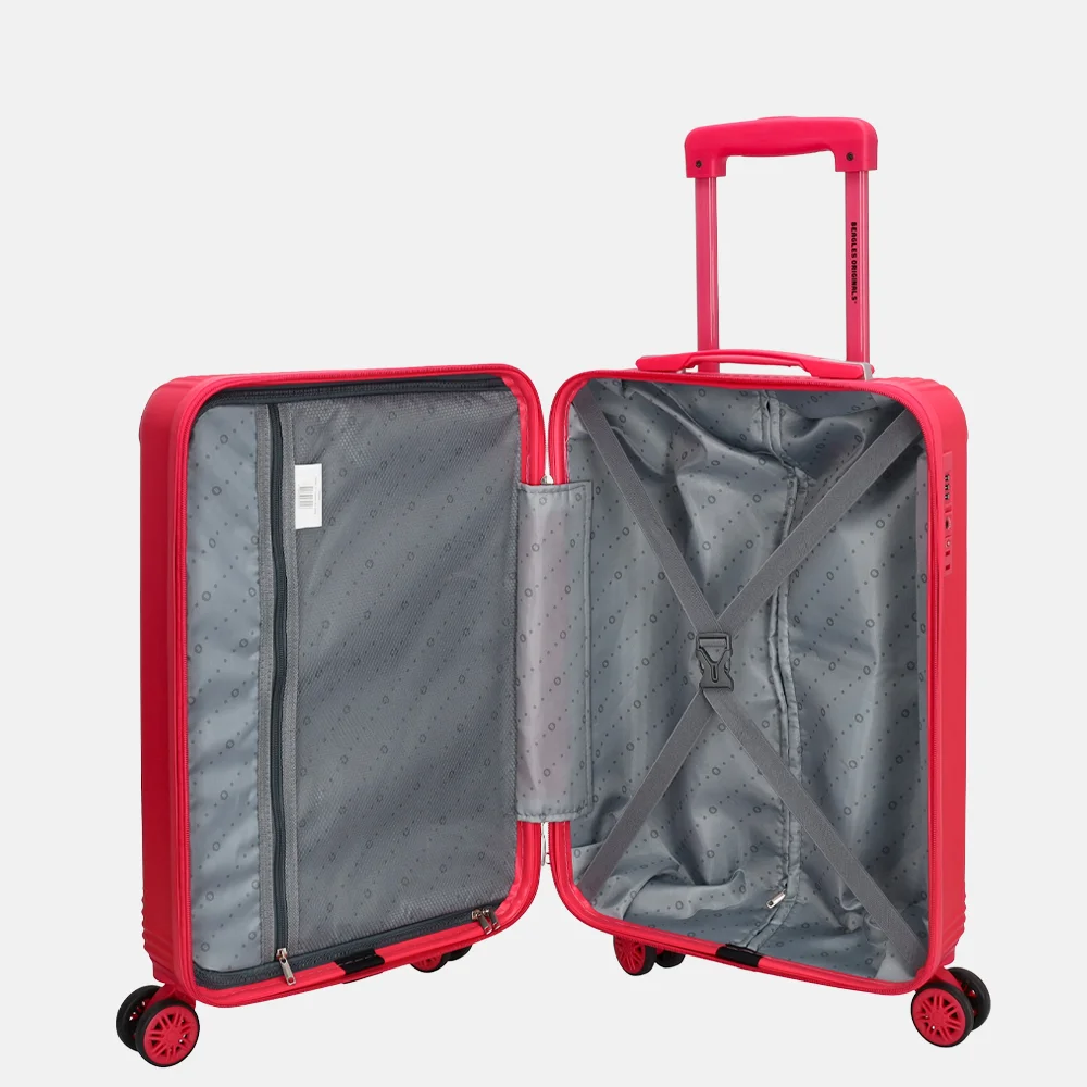 Beagles Originals spinner handbagage koffer 55 cm rose bij Duifhuizen