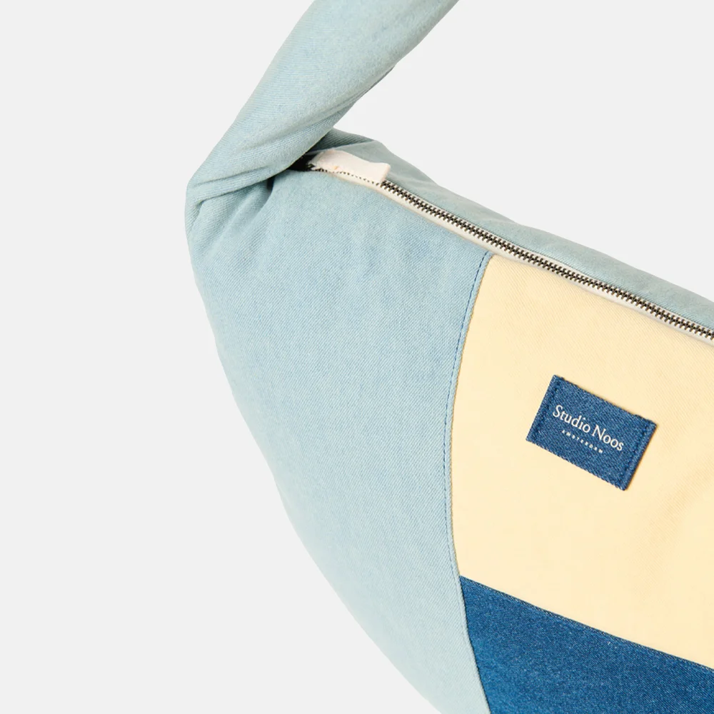 Studio Noos Patchwork crossbody tas denim bij Duifhuizen
