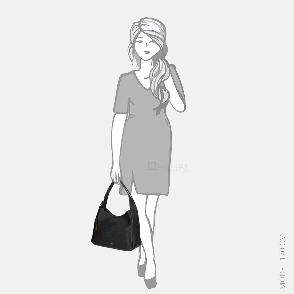 Smaak Amsterdam Elles buideltas black bij Duifhuizen