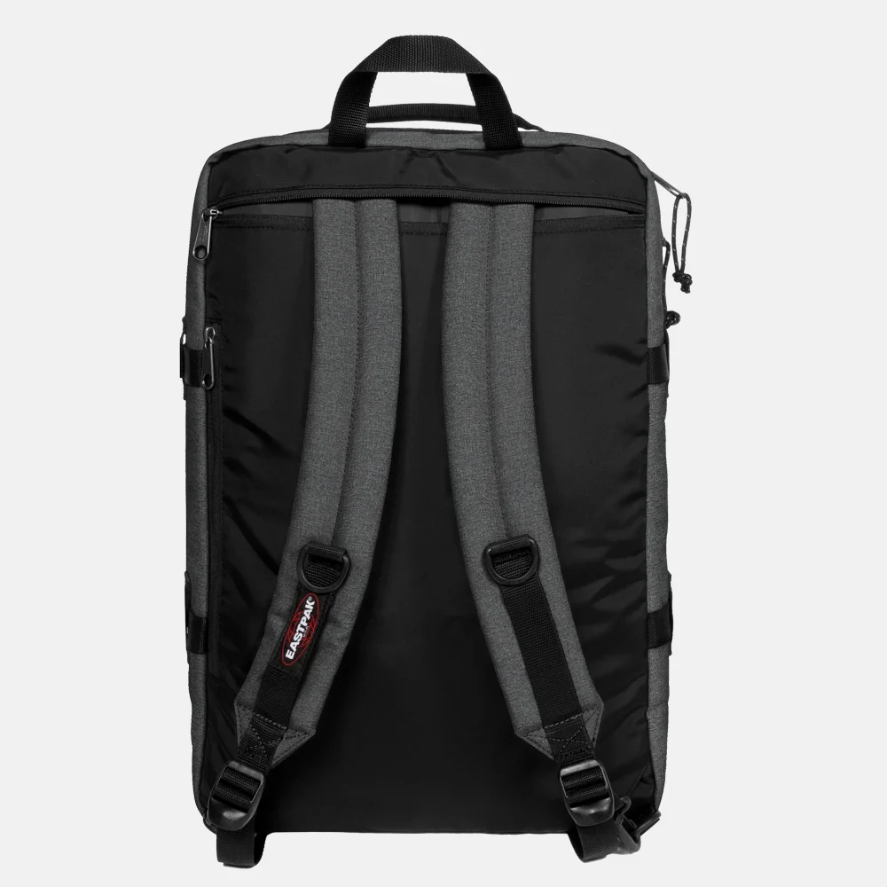 Eastpak Travelpack rugzak 17 inch black denim bij Duifhuizen