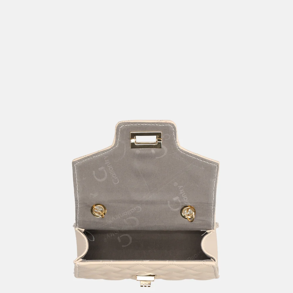 Firenze crossbody tas XS beige bij Duifhuizen