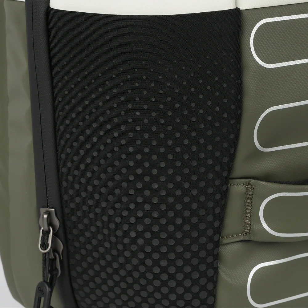 Hedgren Comby laptoprugzak 15.6 inch vaporous grey/olive bij Duifhuizen