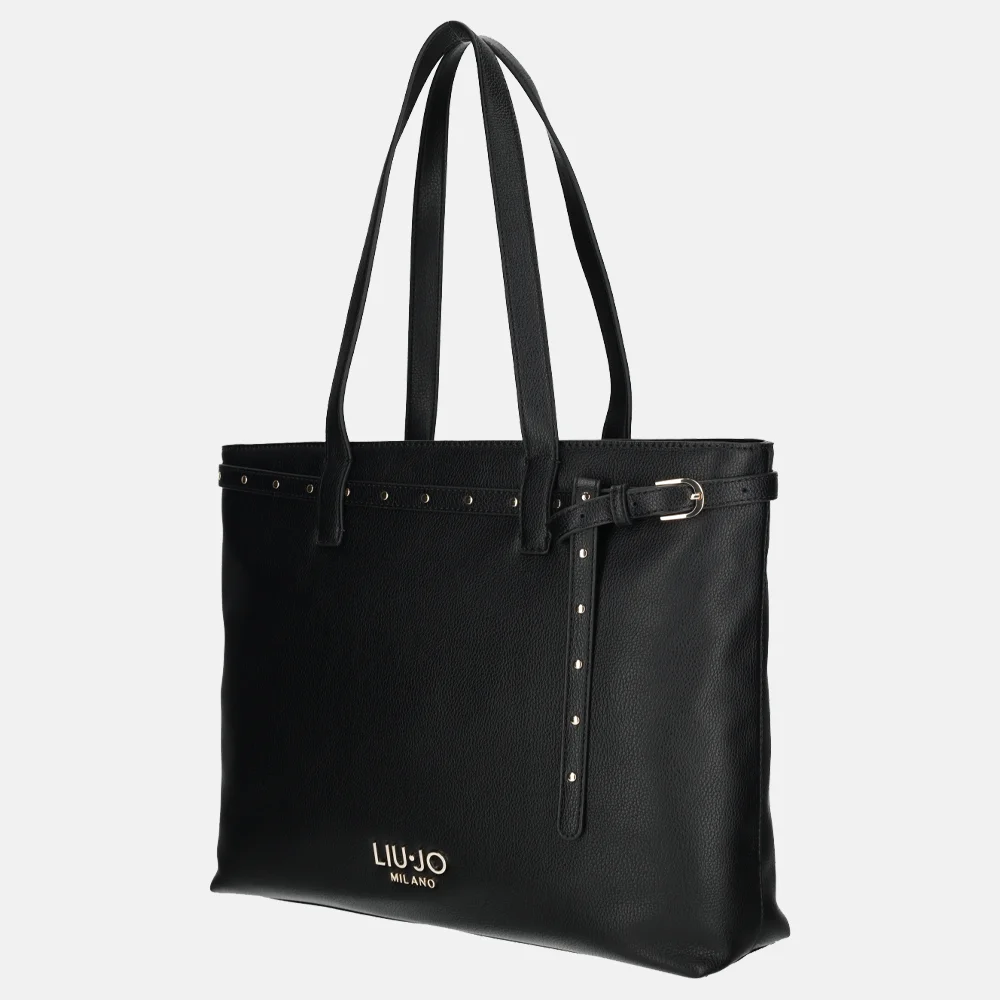 Liu Jo shopper M nero bij Duifhuizen