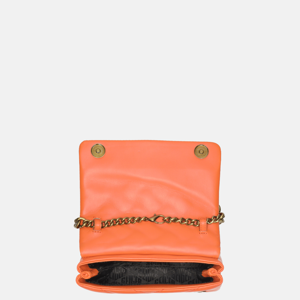 Kurt Geiger mini Kensington crossbody tas orange bij Duifhuizen