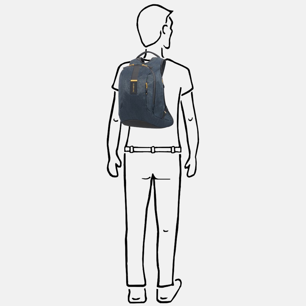 Samsonite Paradiver Light rugzak M jeans blue bij Duifhuizen