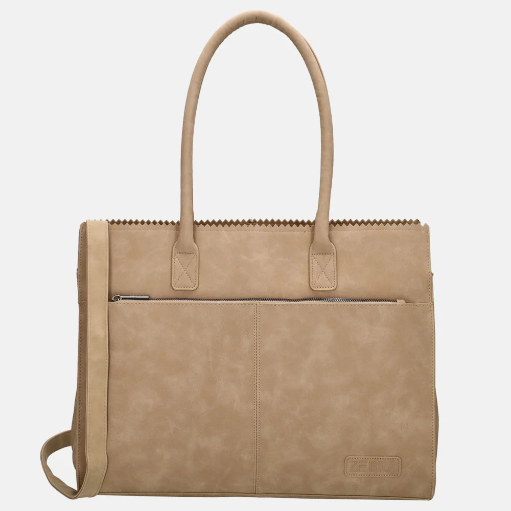 Zebra Trends shopper 15 inch zand