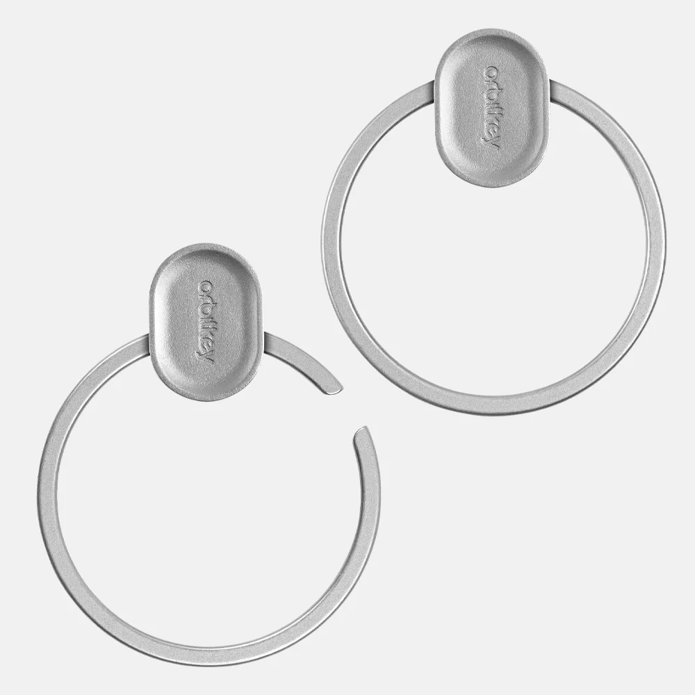 Orbitkey ring v2 silver bij Duifhuizen