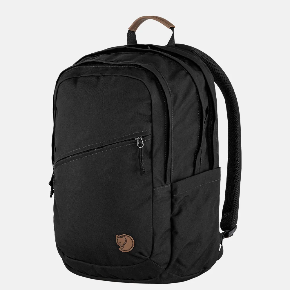 Fjallraven Raven 28 rugzak 15 inch black bij Duifhuizen