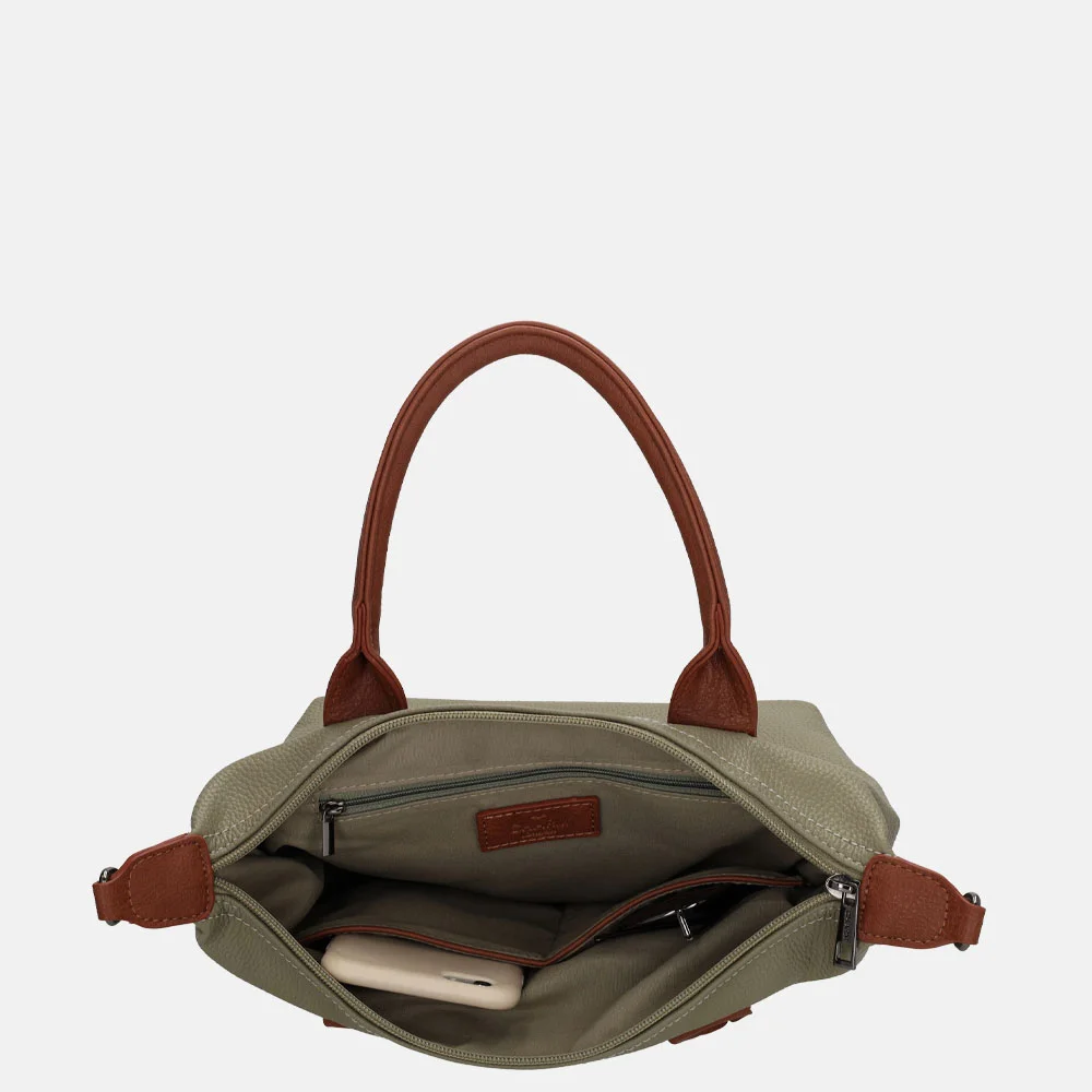 Charm London Buckingham Palace handtas M olijfgroen bij Duifhuizen