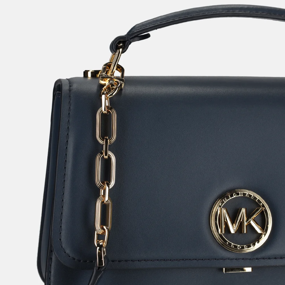 Michael Kors Delancey handtas navy bij Duifhuizen