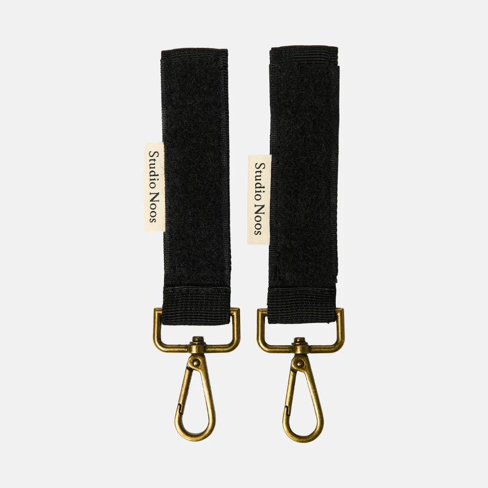 Studio Noos stroller straps zwart bij Duifhuizen
