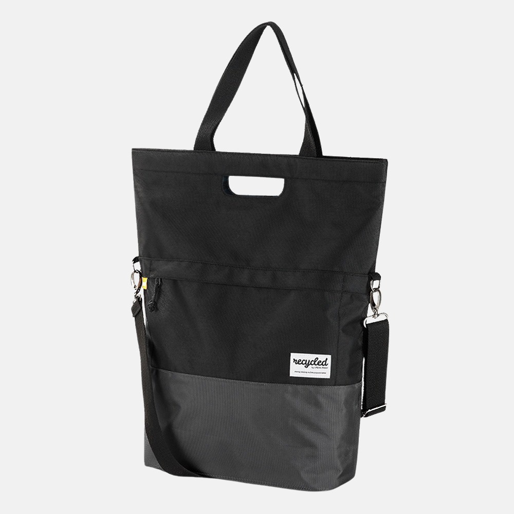 Urban Proof shopper/fietstas black grey