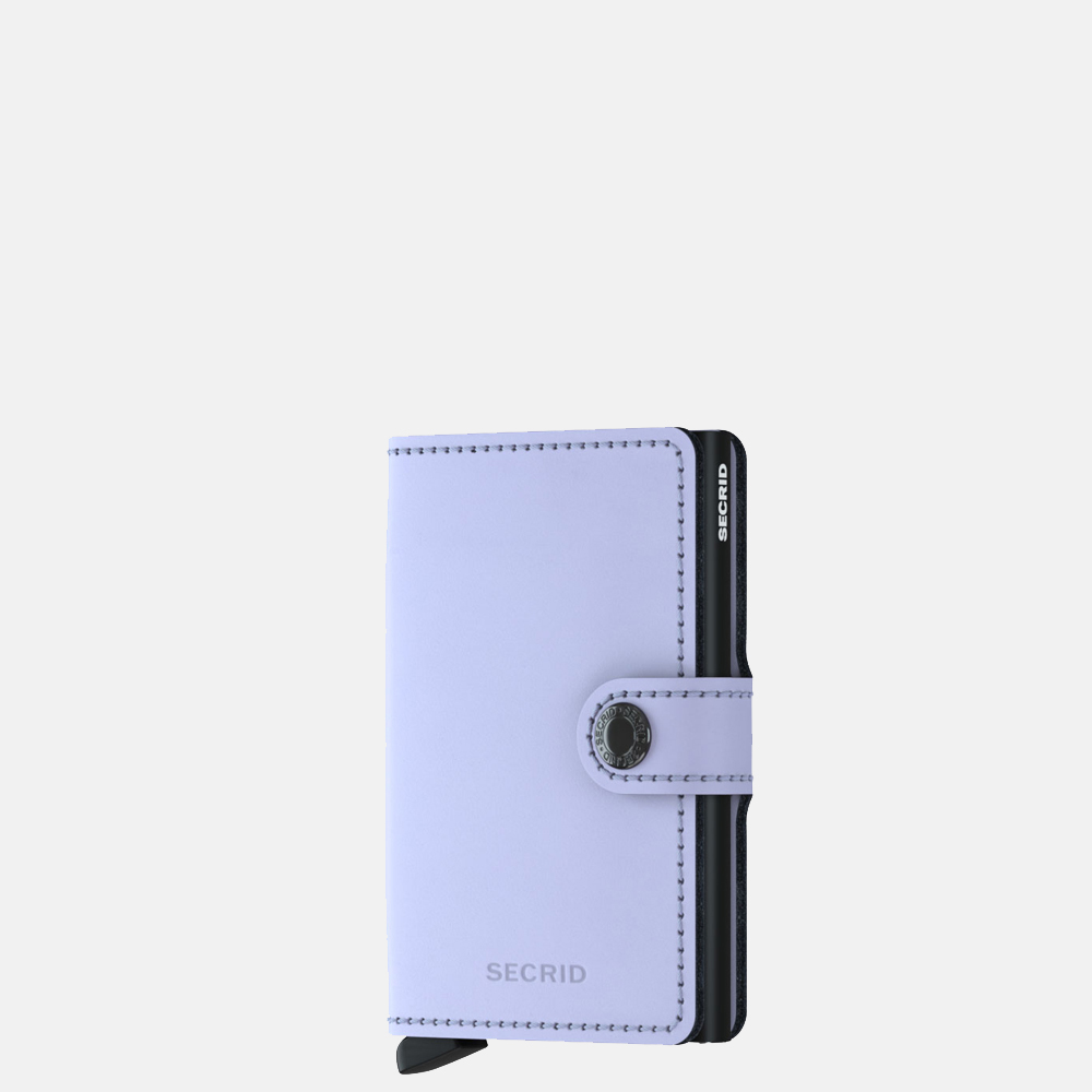 Secrid Mini Wallet Pasjeshouders paars, zwart en roze