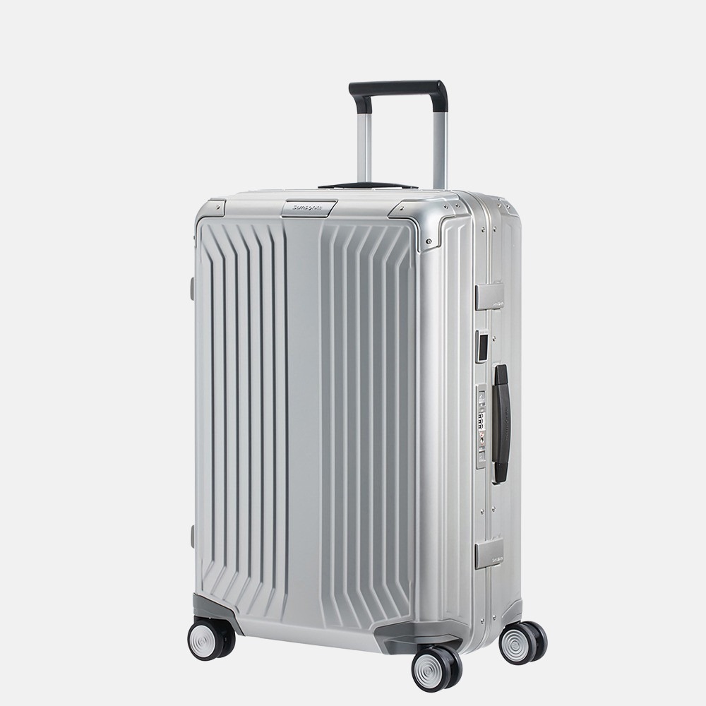 Samsonite Lite-Box Alu spinner 69 cm aluminium bij Duifhuizen