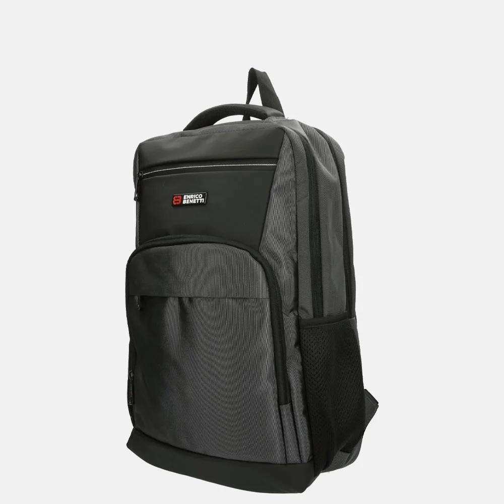 Enrico Benetti Zürich laptoprugzak 15 inch grijs bij Duifhuizen