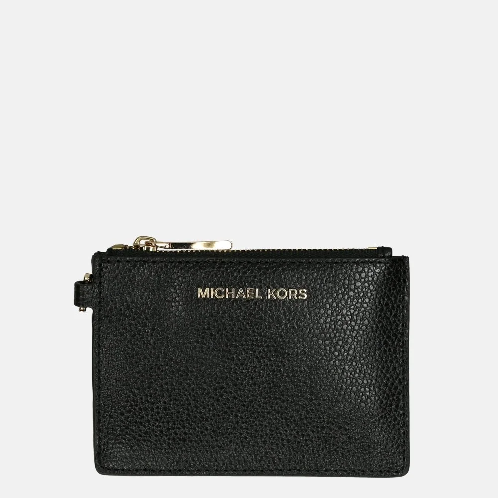 Michael Kors Jet Set munt/ritsportemonnee black