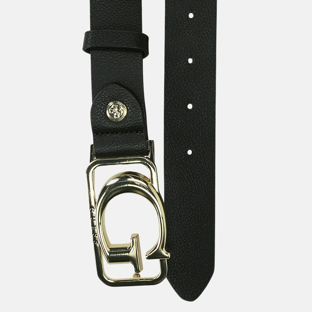 Guess Annarita riem 3 cm black bij Duifhuizen