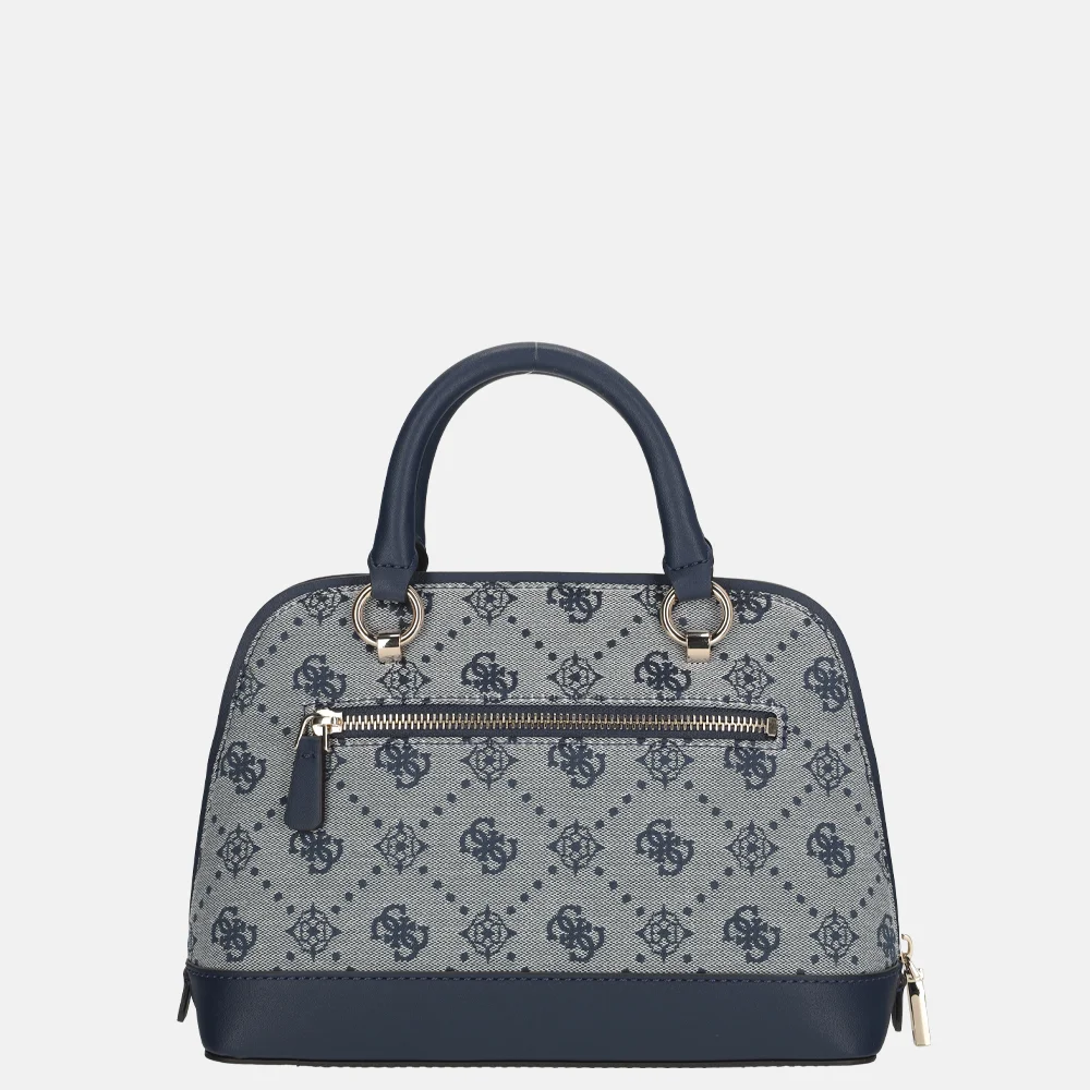 Guess Neda Dome handtas navy logo bij Duifhuizen