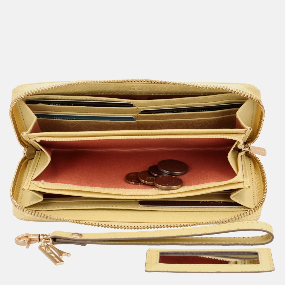 Loulou Essentiels SLB portemonnee sorbet yellow bij Duifhuizen