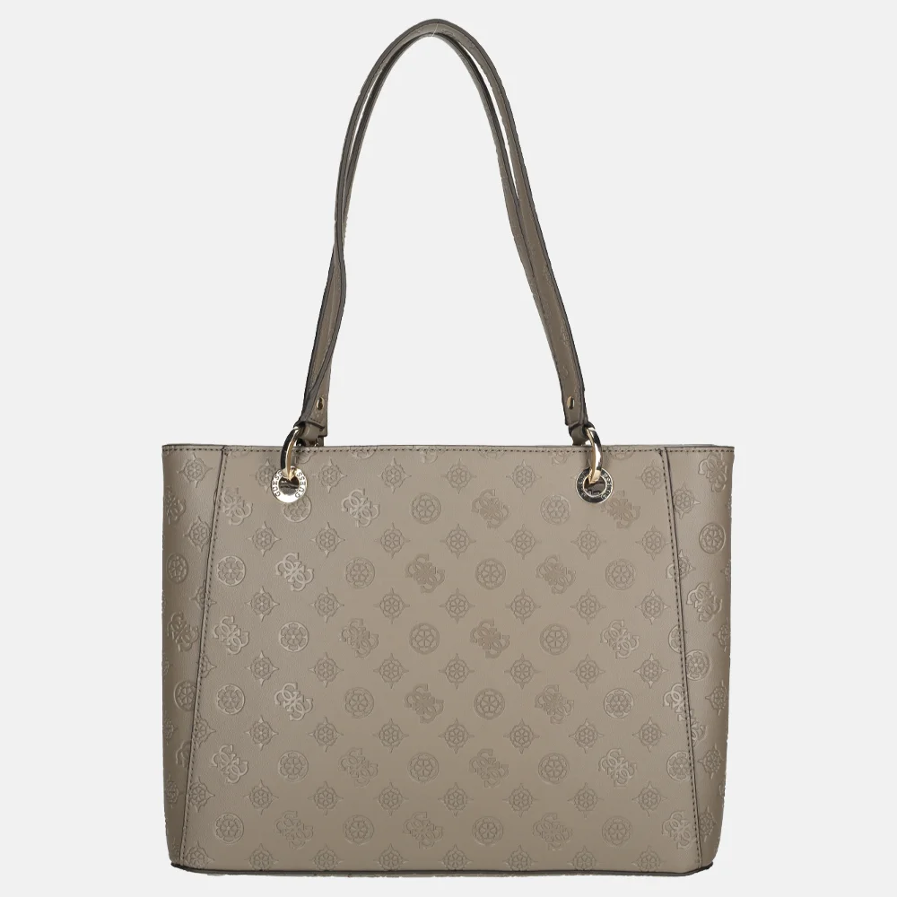 Guess shopper dark taupe bij Duifhuizen