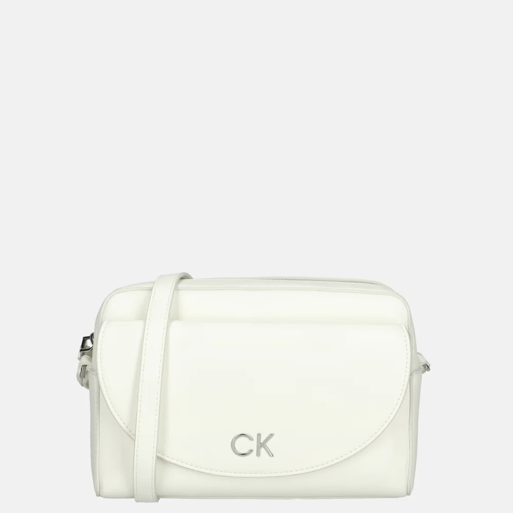 Calvin Klein Daily crossbody tas bright white bij Duifhuizen