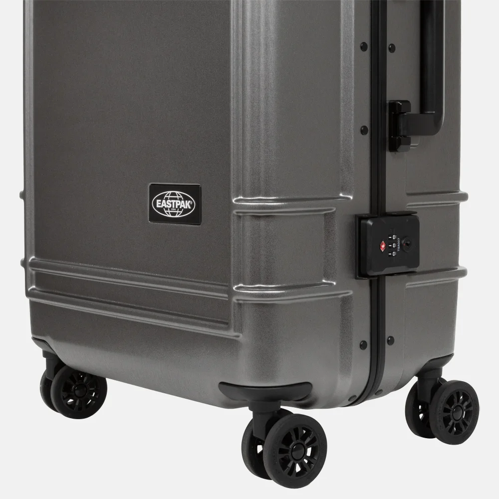 Eastpak Resist'R reiskoffer 78 cm brushed metal bij Duifhuizen
