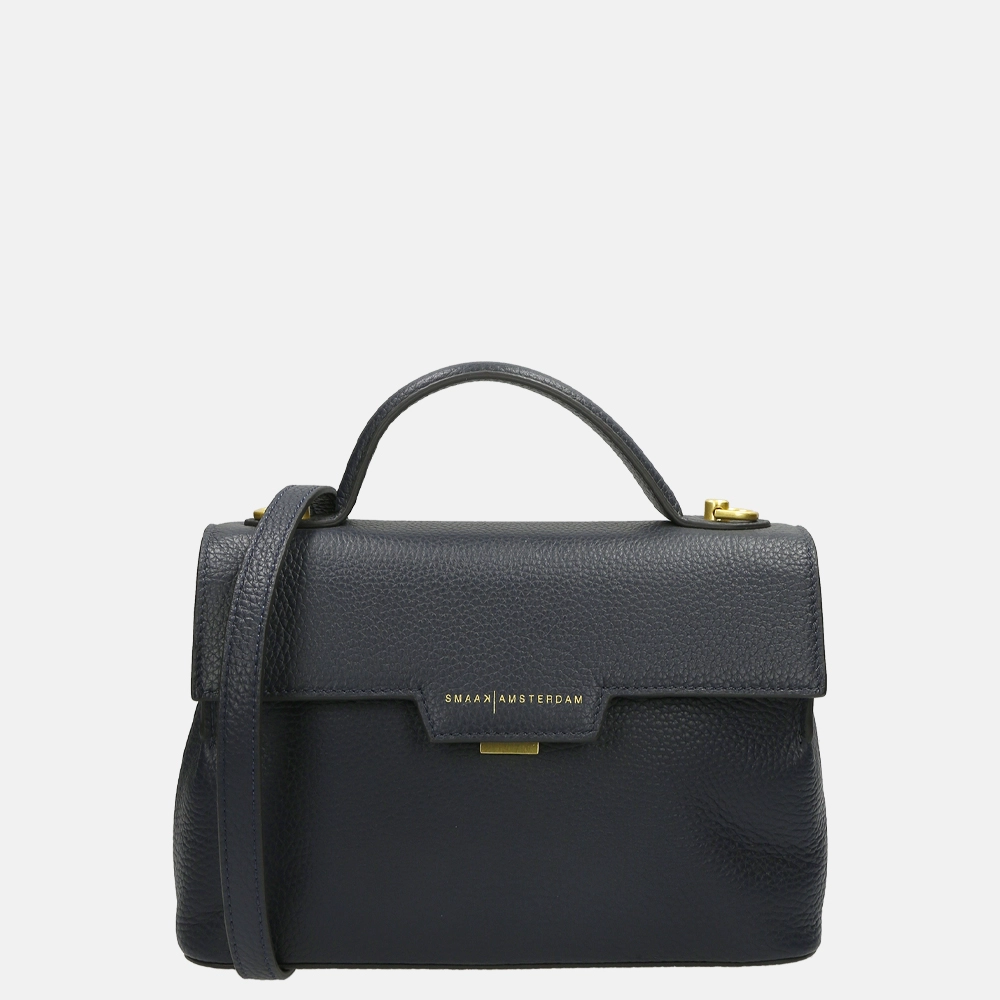 Smaak Amsterdam Flora crossbody tas dark blue