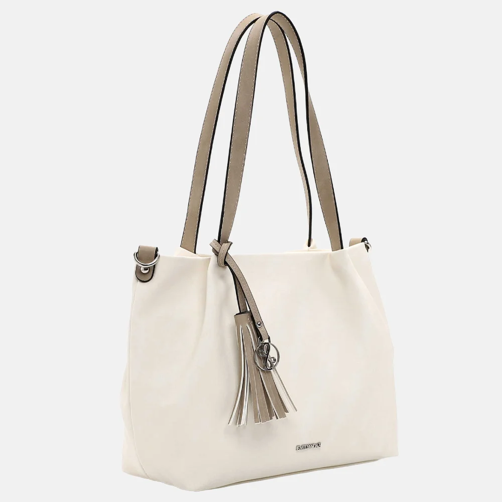 Emily & Noah Elke shopper beige bij Duifhuizen