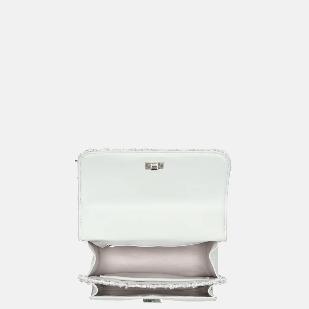 Bulaggi Carly crossover crossbody tas zilver bij Duifhuizen