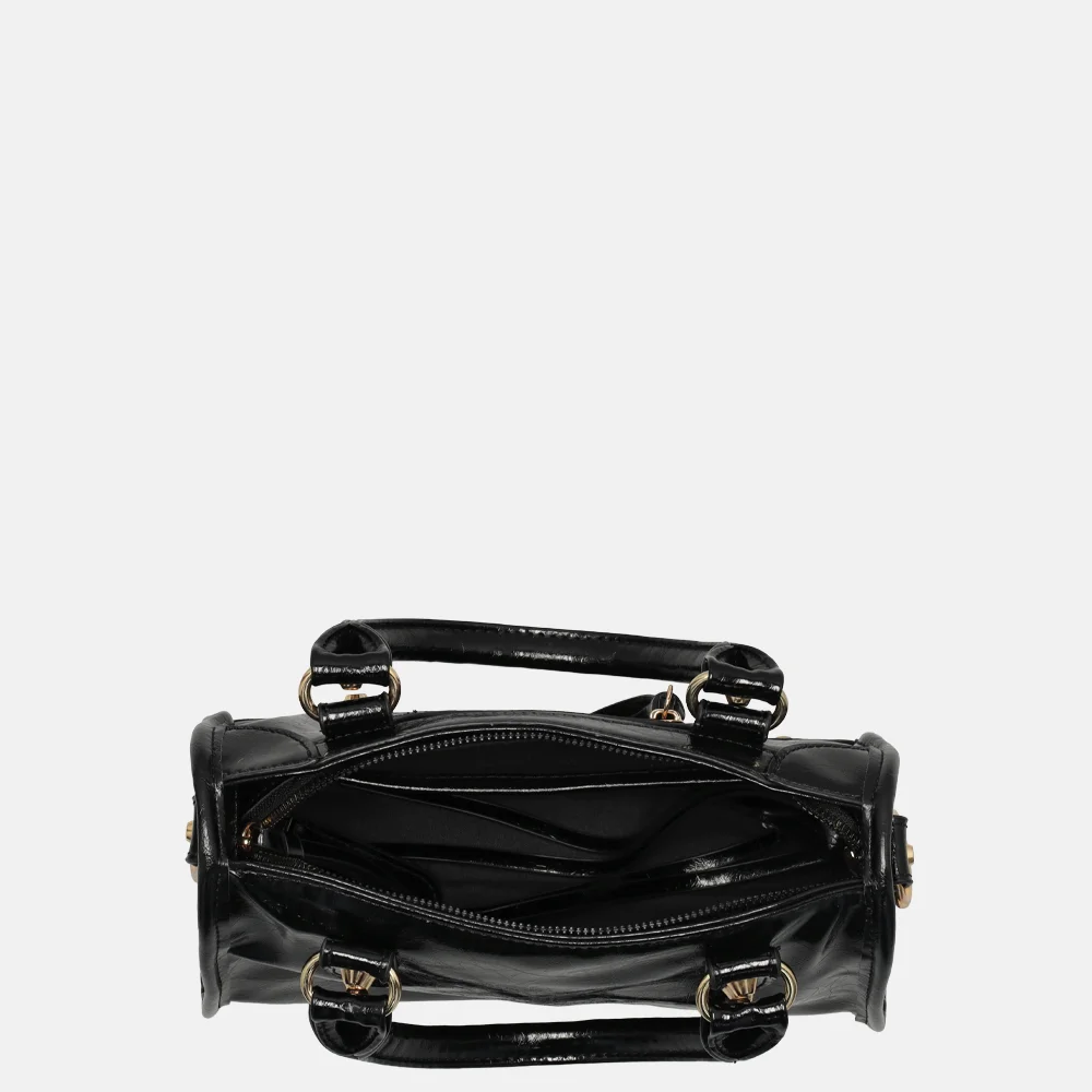 Firenze handtas S studs lak black bij Duifhuizen